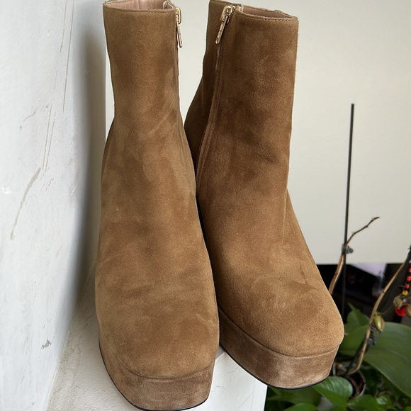 Coach Iona Suede Booties NWOB - Picture 2 of 6